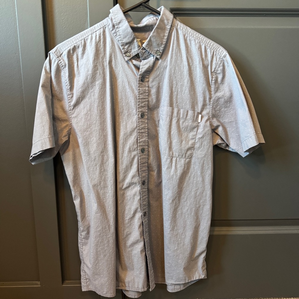 Short-Sleeve Bridge Button Down